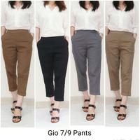 Gambar CELANA KATUN WANITA STRETCH 7/9 GIO PANTS - Hitam, Gio Standar dari MHgroup undefined 1 Tokopedia