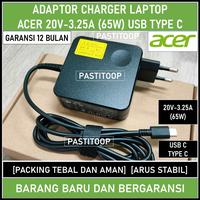 Gambar Adaptor Charger Laptop Acer Swift 3 Swift 7 65W USB C Type C dari PastiToop99 undefined 2 Tokopedia