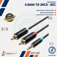 Gambar Kabel BCL Audio Vention 3.5mm to RCA 2 Male for Speaker - 3M dari Starcomp Solo undefined 1 Tokopedia