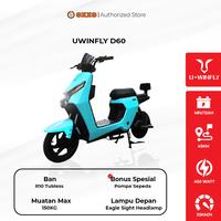 Gambar [OFFICIAL] Sepeda Listrik Uwinfly D60 48V/12A (Garansi Resmi 10 Tahun) - Biru Muda dari OXXO OFFICIAL STORE undefined 4 Tokopedia