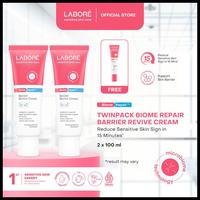 Gambar Promo [Twinpack] Labore Barrier Revive Cream 2Pcs - Paket Pelembab Wajah Untuk Kulit Sensitif (Non-Comedogenic & Non-Acnegenic) - Bundle dari Urmy Store undefined 5 Tokopedia
