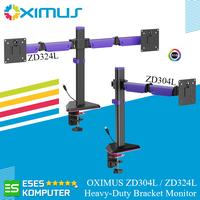 Gambar Bracket Oximus ZD304L / ZD324L RGB | Heavy-Duty 17" - 40" Single / Dual Monitor Bracket - ZD304L dari ESES Komputer undefined 1 Tokopedia