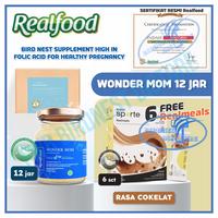 Gambar Realfood Wonder Mom 12 Jar minuman sarang burung walet untuk ibu hamil dan menyusui dari Realfood Birdnest Distore undefined 5 Tokopedia