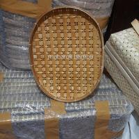 Gambar piring bambu piring lalapan 27 x 22cm (no 2) dari mubarok bambu undefined 1 Tokopedia