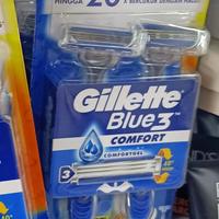Gambar Alat Cukur | GIllete Pisau Cukur Blue 3 Merah Set 2 dari Lampung Ceria undefined 1 Tokopedia