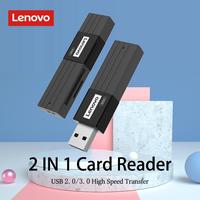 Gambar Lenovo thinkplus D231 Card Reader USB 3.0 Memory Card Adapter Support SD Card MicroSD TF Card dari KortingStore Official undefined 2 Tokopedia