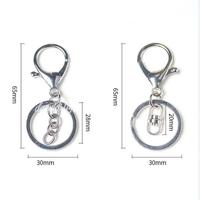 Gambar ring gantungan kunci lobster kait - silver dari Daeniqstuff undefined 4 Tokopedia