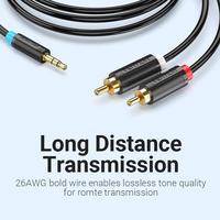 Gambar Kabel BCL Audio Vention 3.5mm to RCA 2 Male for Speaker - 3M dari Starcomp Solo undefined 3 Tokopedia
