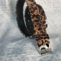 Gambar ikat pinggang pria dan wanita leopard sabuk leopard belt leopard sabuk pria cokelat putih dari Fawziah store undefined 4 Tokopedia