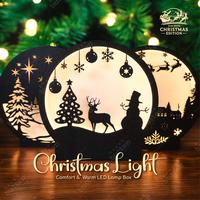 Gambar DEKORASI LAMPU NATAL CHRISTMAS LIGHT BOX HIASAN PAJANGAN dari BeauxButton undefined 1 Tokopedia