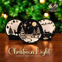 Gambar DEKORASI LAMPU NATAL CHRISTMAS LIGHT BOX HIASAN PAJANGAN dari BeauxButton undefined 3 Tokopedia