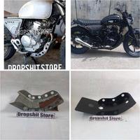 Gambar Pelindung Mesin Motor Custom Japstyle Honda Megapro Scorpio Enygine Guard Mud Guard - Galvanis, Pelindung mesin dari SEDAYU LAND STORE undefined 1 Tokopedia