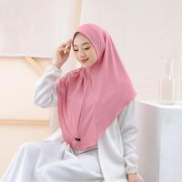 Gambar Jilbab Instan Jersey Hijab Langsungan Bahan Kaos Kerudung Wanita - Lavender dari Tears Store forever undefined 5 Tokopedia
