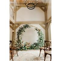Gambar BACKDROP LINGKARAN 98 UNTUK ACARA WEDDING DAN LAMARAN PERNIKAHAN DENGAN BAHAN BESI HOLO - 1M TANPA CAT dari Toko An Rachma undefined 3 Tokopedia