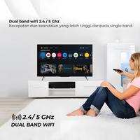 Gambar POLYTRON LED 43" PLD 43RG9059 Smart Android Google TV Digital DVB-T2 Full HD 43 inch dari BT Electronic undefined 5 Tokopedia