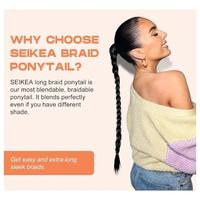 Gambar RAMBUT SAMBUNG KEPANG BRAPONYTAIL RAMBUT KEPANG - Brown, 60 cm dari imrall undefined 3 Tokopedia