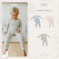 Gambar COSOCO Kids Toddler Pyjamas / Baju Tidur Set Anak Lengan Panjang Bahan TENCEL - Duck at Common, 1-2Y dari Little Hannah ID undefined 1 Tokopedia