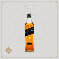 Gambar Johnnie Walker JW Black Label Blended Scotch Whisky 750ml dari 75CL.ID undefined 1 Tokopedia