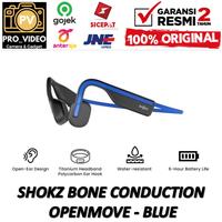 Gambar Shokz Open Move Bone Conduction  - Blue - Biru dari Pro videobdg undefined 1 Tokopedia