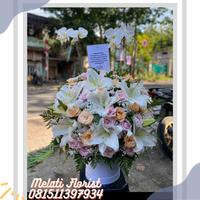 Gambar bloom box | bunga Box | buket bloom box | rangkaian bunga Bloom box | bloom.box bunga mawar + lily + anggrek bulan | Di Bogor dari Melati Florist Bogor undefined 1 Tokopedia