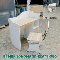 Gambar Meja Belajar MBK Sonoma Set Kursi Minimalis dari CelineFurniture undefined 1 Tokopedia