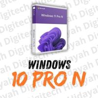 Gambar Windows 10 Pro N Original License Key Serial Number Win Lisensi Retail Permanen Lifetime Terlaris Termurah dari sany_digitalkey undefined 3 Tokopedia