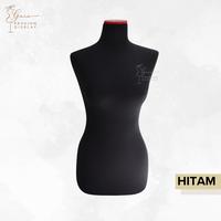 Gambar Patung Manekin Jahit Full Foam Setengah Badan Cewek Polos-BH - Hitam, XL dari fashiondisplay.id undefined 2 Tokopedia