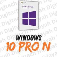 Gambar Windows 10 Pro N Original License Key Serial Number Win Lisensi Retail Permanen Lifetime Terlaris Termurah dari sany_digitalkey undefined 2 Tokopedia