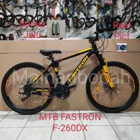Gambar TERMURAH Sepeda Gunung MTB 24IN FASTRON 260DX Sepeda Gunung - hitam kuning dari Toko Mainan Bocah undefined 1 Tokopedia