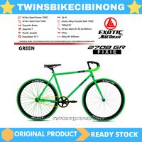 Gambar Sepeda Fixie Exotic 2708 GR - Merah dari Twinsbikecibinong undefined 3 Tokopedia