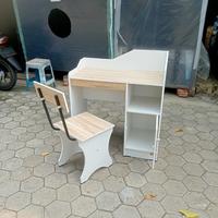 Gambar Meja Belajar MBK Sonoma Set Kursi Minimalis dari CelineFurniture undefined 3 Tokopedia