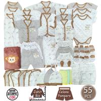 Gambar ummababyshop 55 PCS BAJU BAYI BARU LAHIR PAKET HEMAT KOMPLIT SNI ABU GREY BABY GIFT SET PERLENGKAPAN NEWBORN PEREMPUAN LAKI 0 6 MURAH KADO LAHIRAN JUMPER BEDONG POPOK HANDUK SARUNG TANGAN KAKI COKLAT - 55pcs awan abu dari ummababyshop_NEW undefined 2 Tokopedia