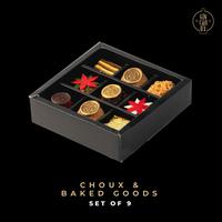 Gambar Ginchoux Choux & Baked Goods Box - 9pcs - Mix dari Ginchoux - Fresh Cakes undefined 1 Tokopedia