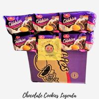 Gambar (ISI 10) CHOCOLATE COOKIES LEGENDA COOKIES RENCENG KUE KERING ISI COKELAT - Cokelat dari keripikmbokemplok undefined 2 Tokopedia