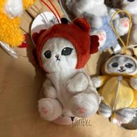 Gambar mofusand plushie 10cm keychain keyring gantungan official ready stock original - red panda dari KEYLILA official undefined 5 Tokopedia