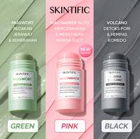 Gambar SKINTIFIC 2IN1 Clay Mask Stick Paket | Niacinamide Bright Boost Clay Stick 40g / Mugwort Acne Clay Stick 40G /Alaska Volcano Pore Clay Stick 40g | Centella Masker Wajah Masker Komedo Ampuh Penghilang Jerawat Acner Eksfoliasi Wajah Green Clay Masker Wajah - Glowing *2pcs dari Skintific Official Store undefined 3 Tokopedia