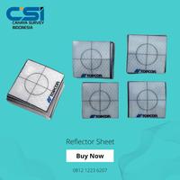 Gambar Reflector Sheet Reflective Tape Prisma Target Topcon 3x3cm - Putih dari CAHAYA SURVEY INDONESIA undefined 1 Tokopedia