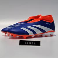 Gambar Adidas Predator League LL FG IF6333 Lucid Blue White Solar Red Warna Biru Putih Merah Original 100% Ori Asli Authentic Sepatu Sepak Bola Tanpa Tali Laceless Football Soccer Firm Ground Kondisi Baru BNIB Brand New In Box Branded Resmi Ringan Enteng Nyaman - Biru, 42⅔ dari SENDYYD undefined 1 Tokopedia