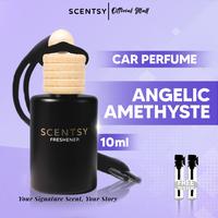 Gambar SCENTSY Parfum Mobil ANGELIC AMETHYSTE Pengharum Anti Mual Pewangi Ruangan Kantor Toilet Kamar tidur Lemari Inspired by Fragrances Aromaterapi Mewah - Clear, White Musk dari Scentsy Perfume Indonesia undefined 1 Tokopedia