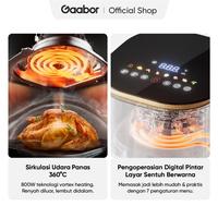 Gambar Gaabor Air Fryer Low Watt 4.5L Digital Touch Screen Serbaguna Anti Lengket Kaca Transparan / AF-45T01A dari singmakmur undefined 2 Tokopedia