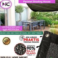 Gambar Bm Grb Paranet 95 Persen Anti Uv Jaring Paranet 95 Premium Jahit List Ring Terpal Jaring Paranet 90% Hitam Penutup Tanaman Halaman Rumah Anti Panas Dan Hujan Paranet Net Shading House Penutup Canopy Pagar Garasi Mobil Taman Paranet Jahitan Samping - 90% Grade A, 1 x 3 m dari Toko BM Grb undefined 1 Tokopedia