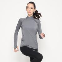Gambar WALDOS Baselayer Wanita Rashguard Manset Ladies Cewe Sports Olahraga Lari Renang - Hitam, S dari Waldos Indonesia undefined 2 Tokopedia