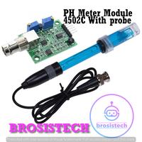 Gambar SENSOR PH METER MODULE PH-4502C WITH PROBE ELECTRODE FOR ARDUINO dari Brosistech undefined 1 Tokopedia