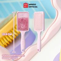 Gambar Miniso x Disney Sisir Rambut Princess Collection Sisir Pijat Glitter Massage Paddle Brush Hair Combs - BELLE dari MinisoIndonesia_NEW undefined 1 Tokopedia