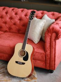 Gambar JS Guitars JD100E Dreadnought Acoustic Guitar - Natural dari JS GUITARS STORE undefined 5 Tokopedia
