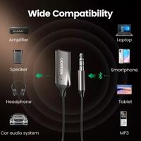 Gambar Ugreen Wireless Car Bluetooth 5.0 Receiver TX RX Aux 3.5mm USB Sound Konektor Tape Radio Mobil Audio Car - 70601-RECEIVER dari GADZILA STORE undefined 4 Tokopedia