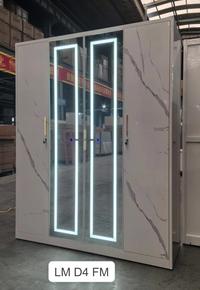 Gambar Lemari Pakaian Besi 4 Pintu LED 4DFM dari KARSINDO PERABOT SURABAYA undefined 1 Tokopedia