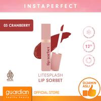 Gambar Instaperfect Litesplash Lip Sorbet 03 Cranberry 4.2Gr - Ringan, Vegan, Stain dari Guardian Official Store undefined 1 Tokopedia