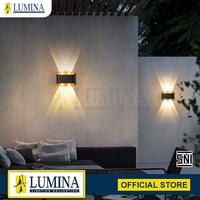 Gambar LUMINA Lampu Hias Lampu Led Dinding Lampu Dinding Model Minimalis - Type B577/4-GB-3000K - White, Kuning, Besi dari LUMINALIGHTING.ID undefined 1 Tokopedia