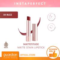 Gambar Wardah Instaperfect MATTETITUDE Matte Stain Lipstick 3.5g - 04 Buzz dari Guardian Official Store undefined 1 Tokopedia